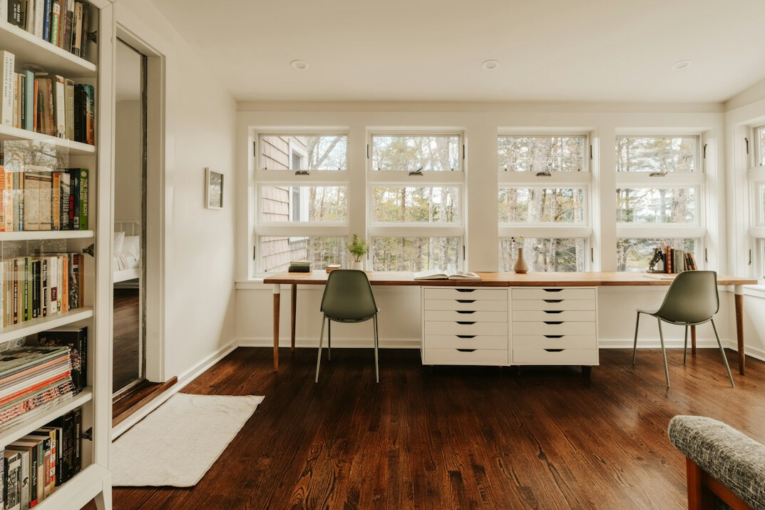 peaceful study space